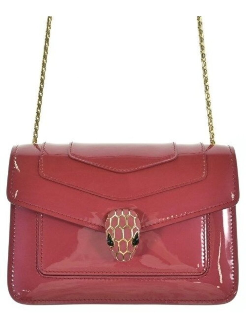 Bvlgari Serpenti Forever Shoulder Bag Pink